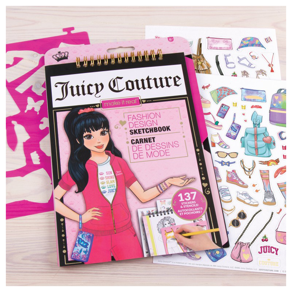 Juicy Couture Fashion Design Sketchbook