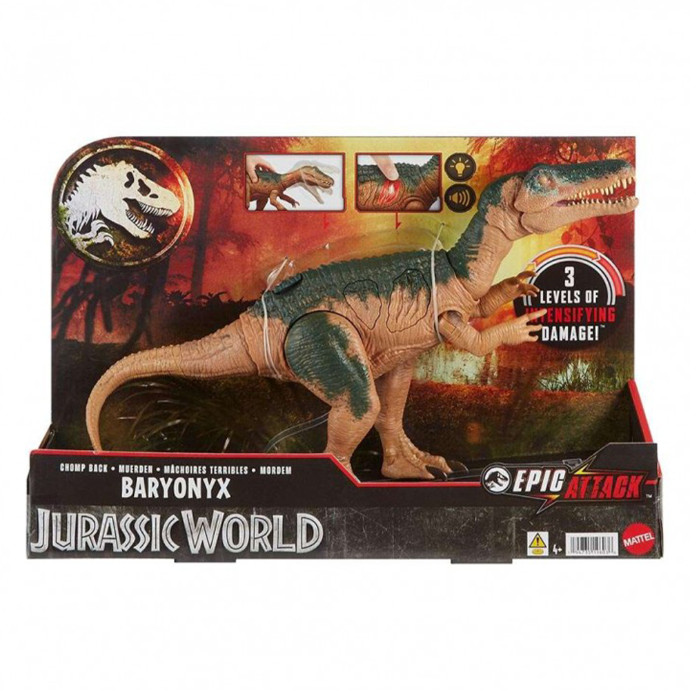 Jurassic World Epic Attack Chomp Back Βαρυόνυχας