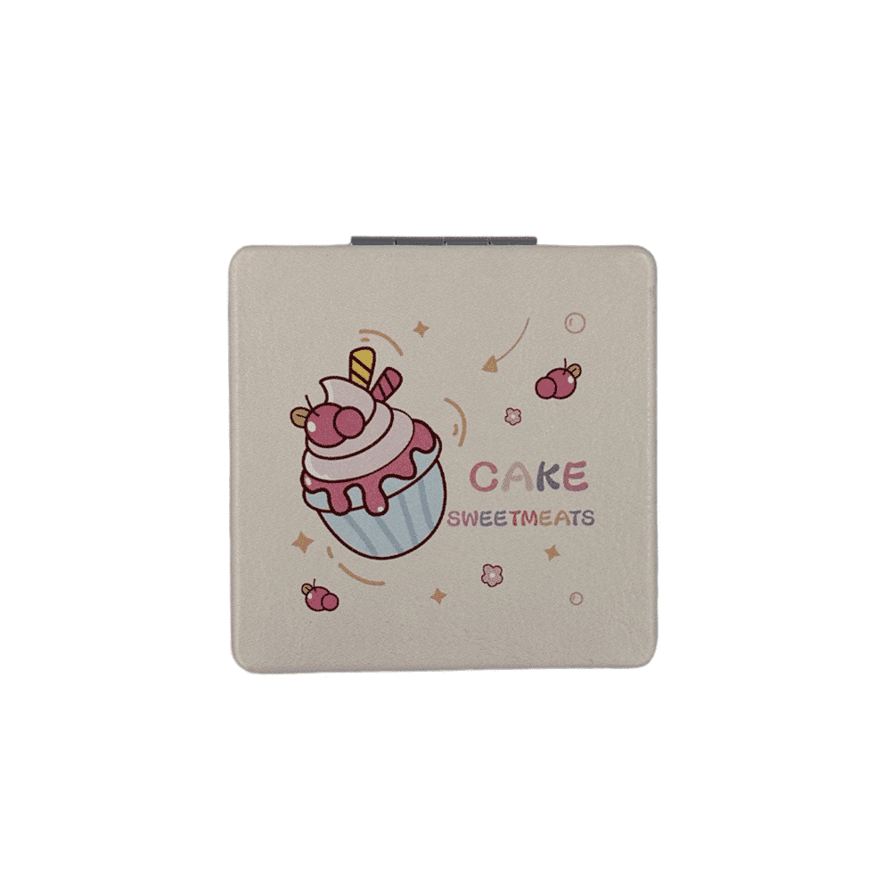 papell.grΚαθρεφτάκι Διπλής Όψης Τετράγωνο 8Χ8 εκ Διάφορα Σχέδιαpapell.gr