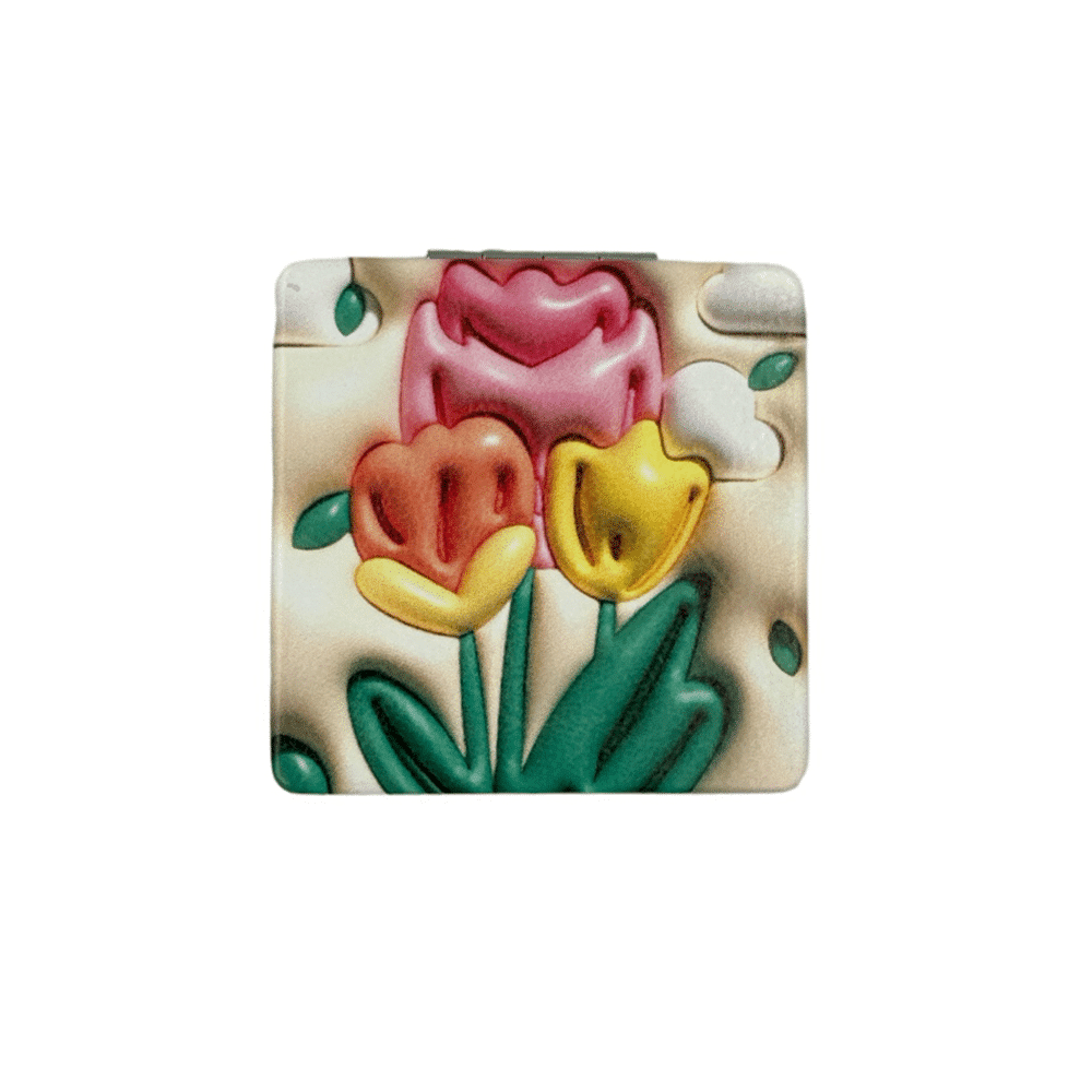 papell.grΚαθρεφτάκι Διπλής Όψης Τετράγωνο 8Χ8 εκ Διάφορα Σχέδιαpapell.gr