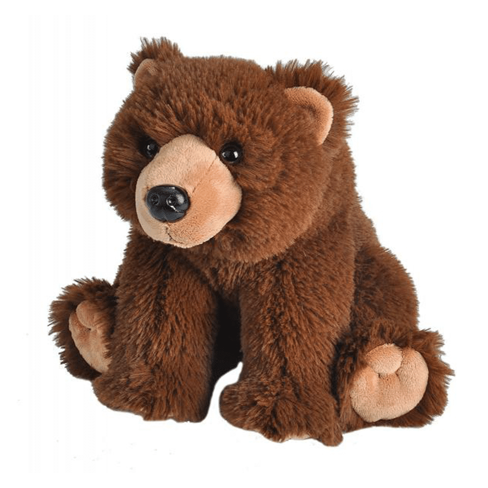 Wild Republic Λουτρινο Cuddlekins Grizzly Brown Bear 30Cm – Αρκουδα Καφε