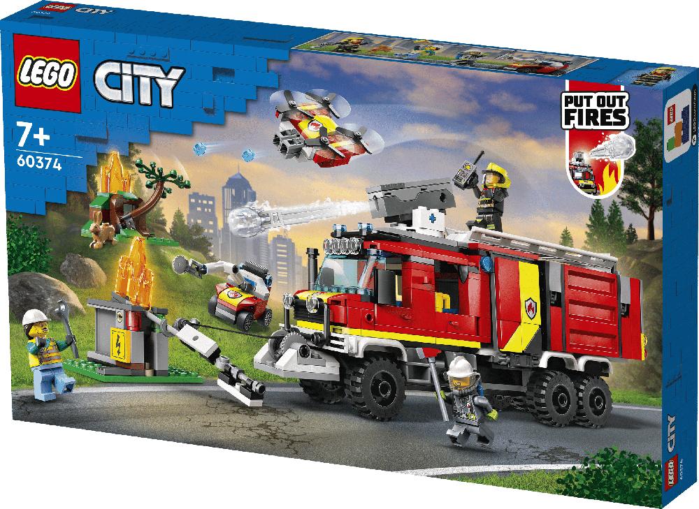 60374 Lego City Fire Command Truck
