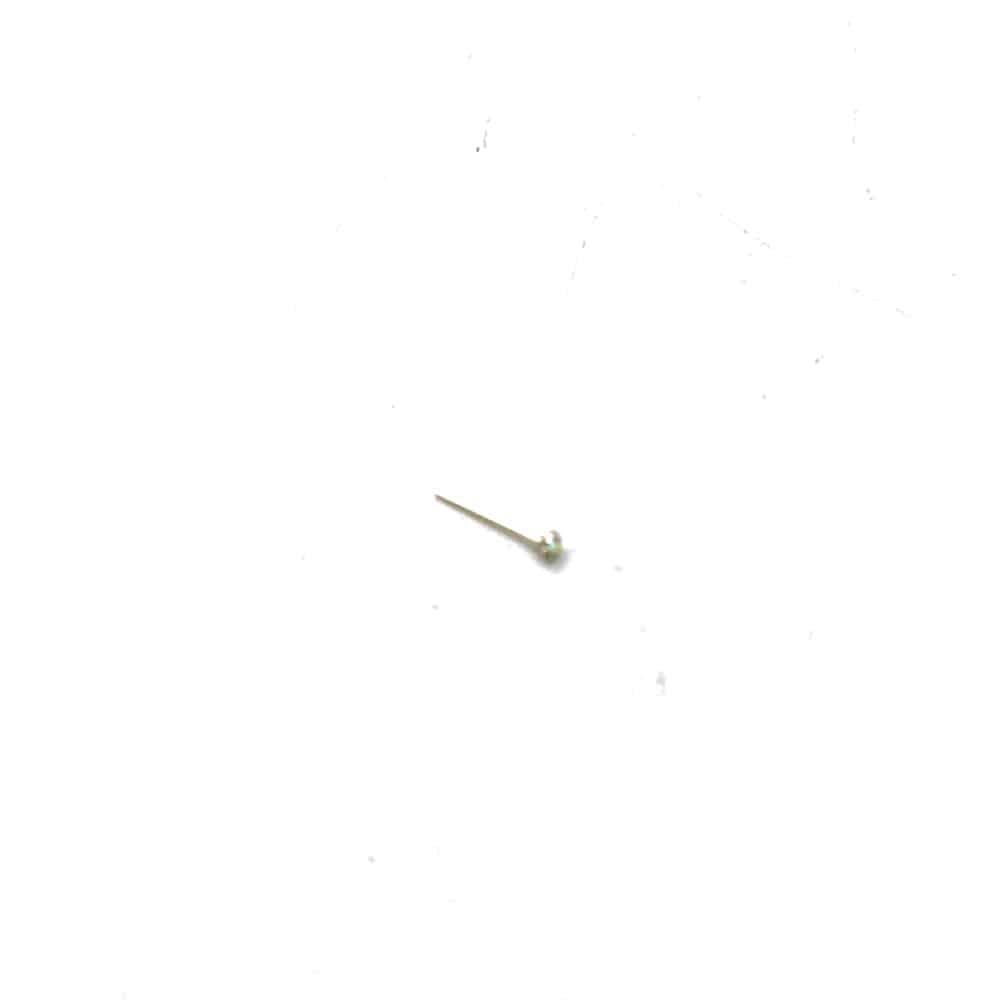 Ασημενιο Σκουλαρικι Μυτης 1,5Mm Ιριδα