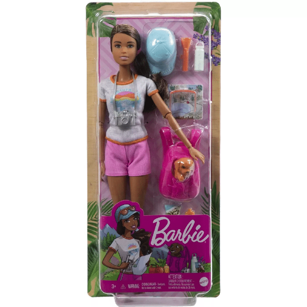 Barbie Wellness Ημερα Ομορφιας Hiking Doll