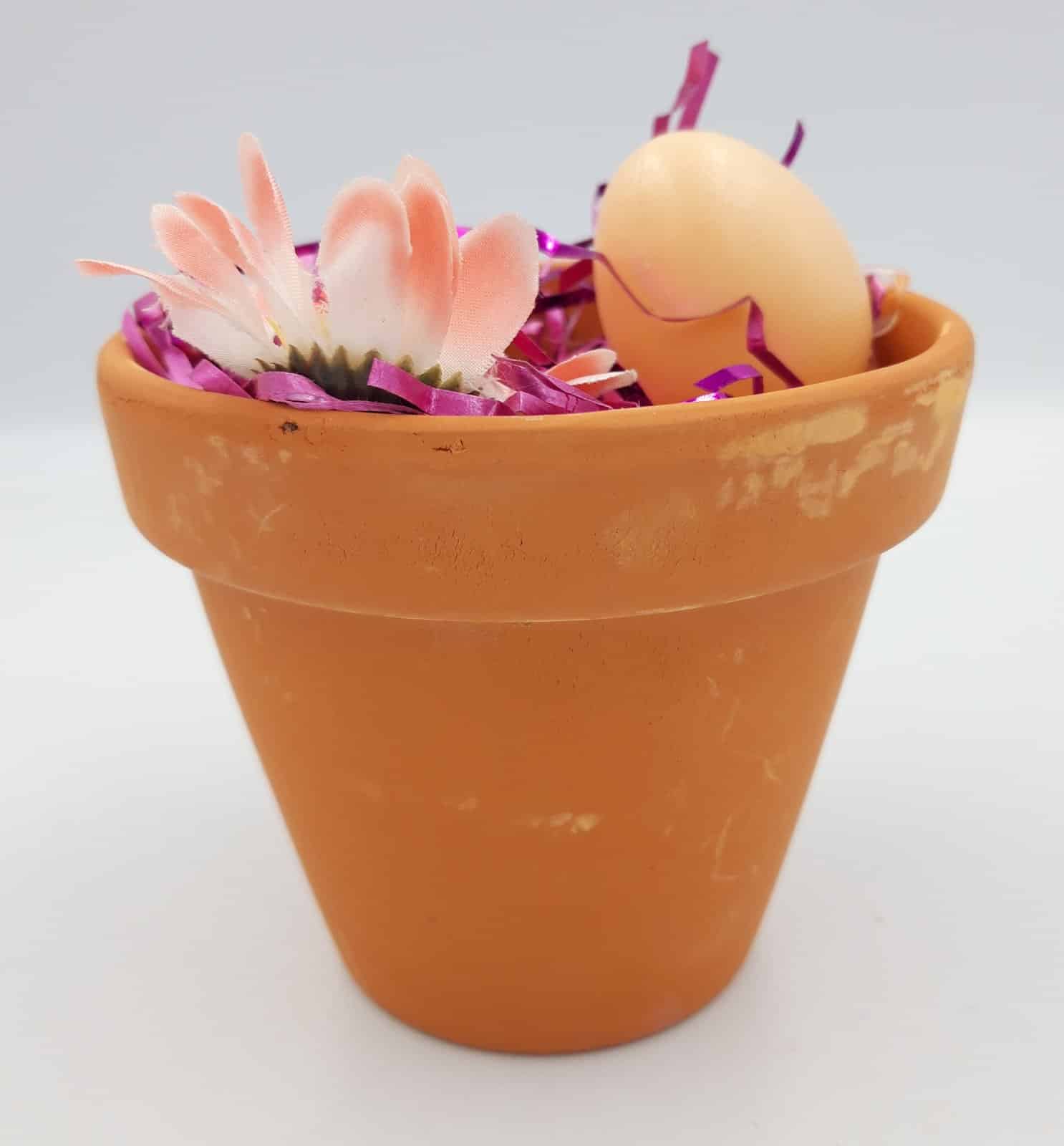 Γλαστρακι Κεραμικο Με Αυγα