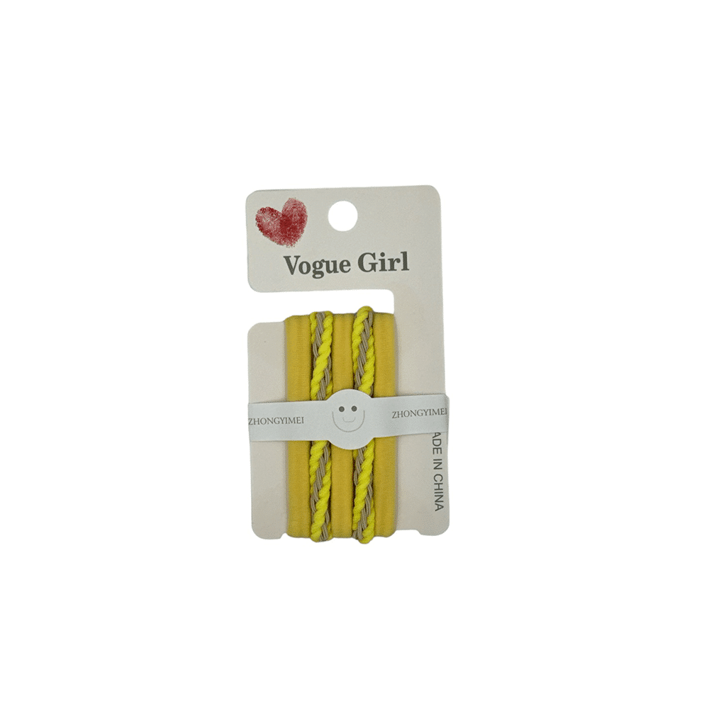 OEMΛαστιχακια Μαλλιων Μονοχρωμα Και Με Σχεδιο Πλεξη 5Τμχpapell.gr