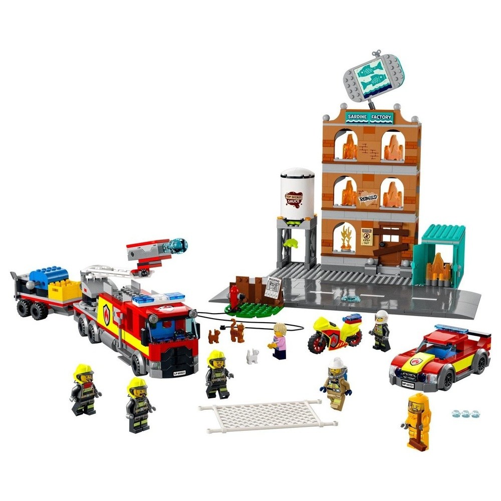 60321 Lego City Πυροσβεστικη