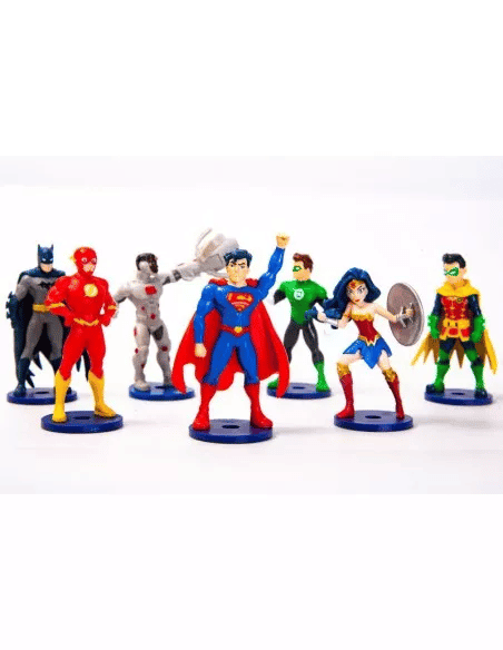 Justice League Φιγουρες 2 Pack - 4 Σχεδια
