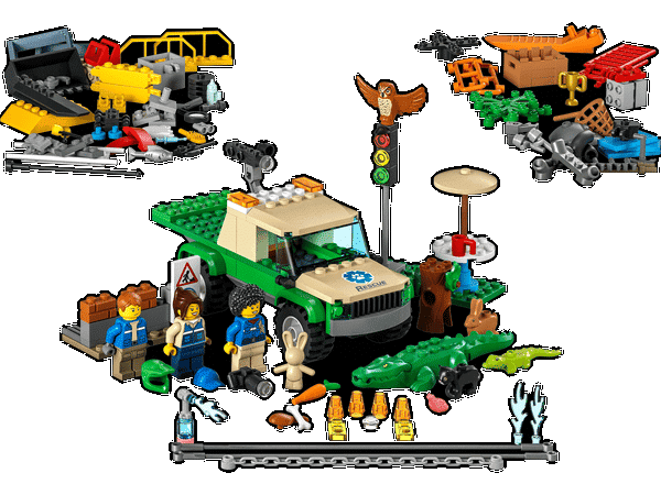 60353 Lego City Wild Animal Rescue Missions