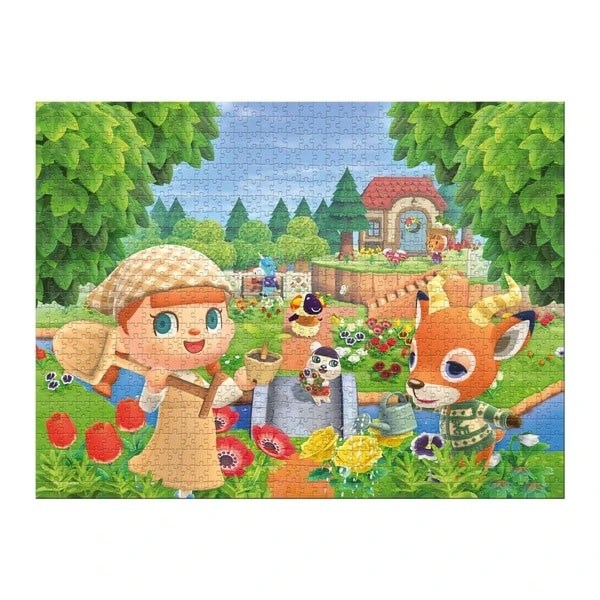 Winning Moves - Puzzle Animal Crossing 1000Pcs