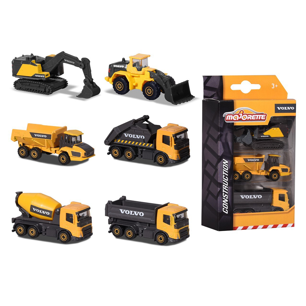 MajoretteMajorette Σετ Οχήματα Volvo Work Vehiclespapell.gr