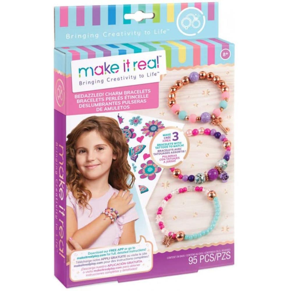 Make It RealMake It Real Bedazzled! Charm Bracelets Blooming Creativitypapell.gr