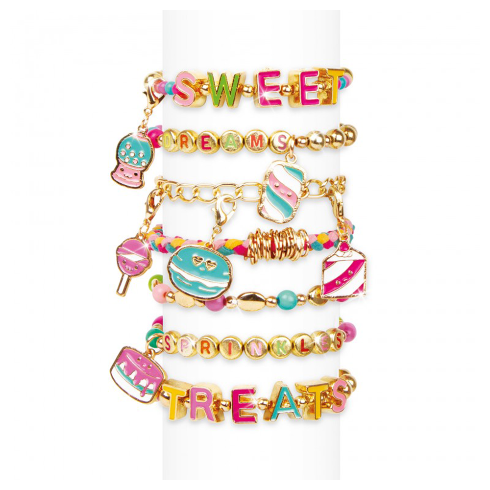 Just ToysMake It Real Jewellery  Sweet Treats Diy Bracelet Kitpapell.gr