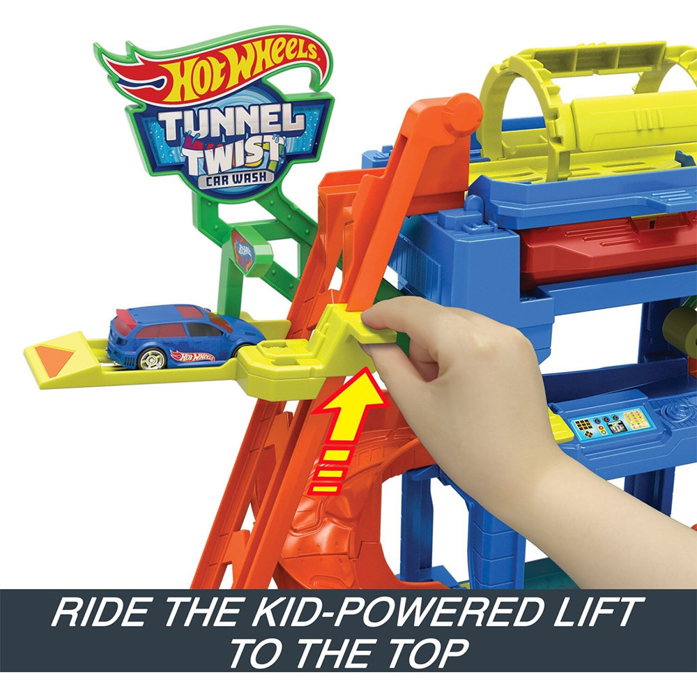 Mattel Hot Wheels City Tunnel Twist Car Wash