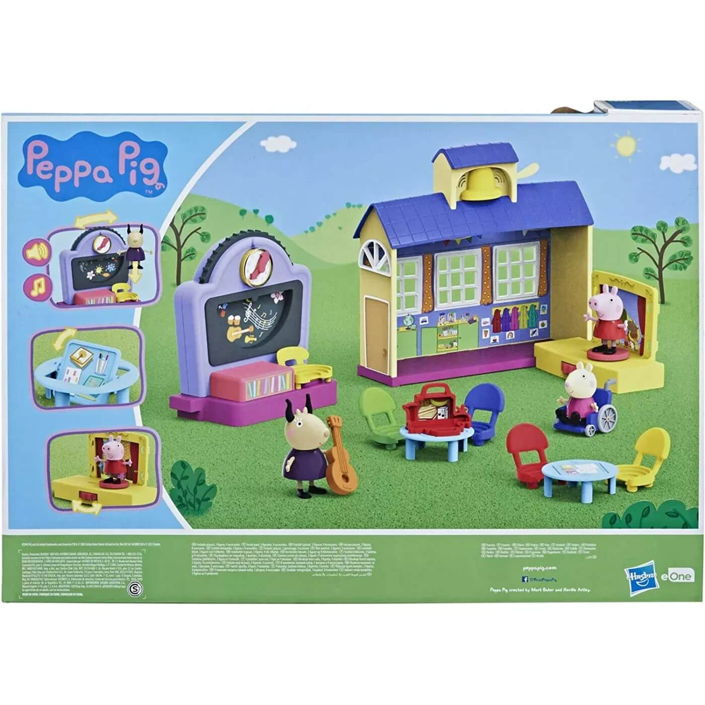 Hasbro Peppa Pig Peppas Adventures Peppas School Playgroup Preschool Toy, Με Ομιλια Και Ηχους