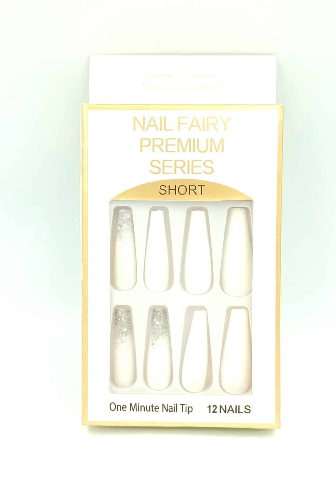 Τεχνητα Νυχια Ενηλικων Nail Fairy Premium Series 12Pcs