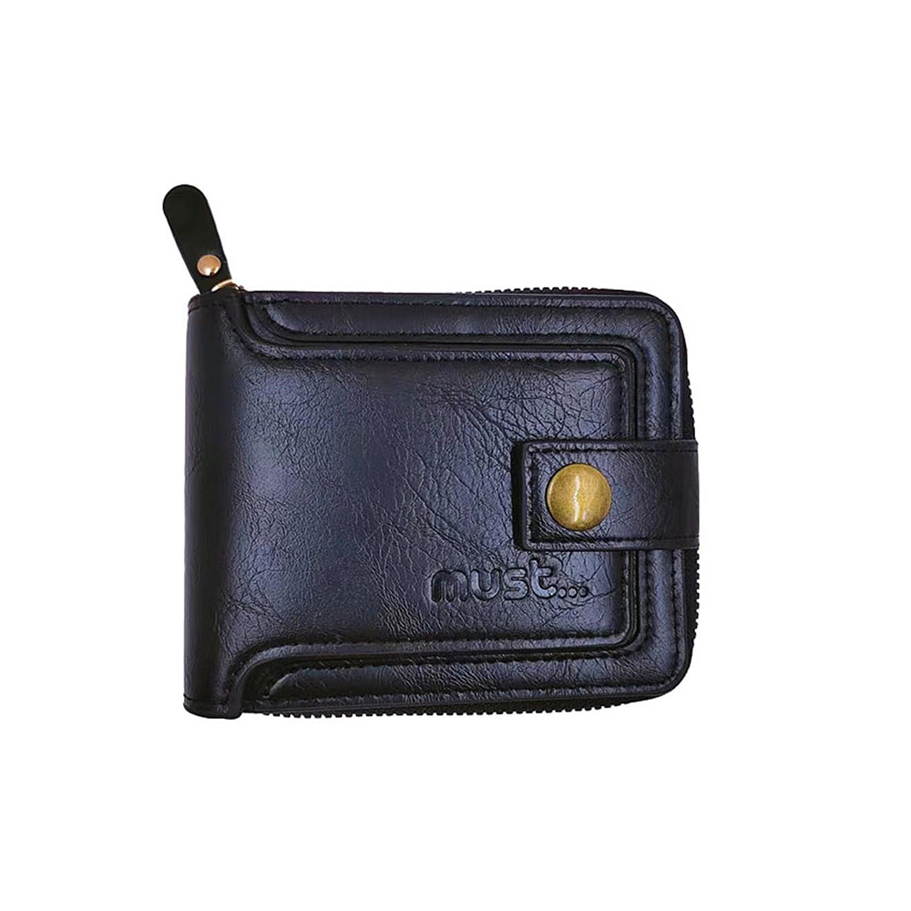 MUSTΠορτοφόλι Ανδρικό Με Φερμουάρ Mustpapell.gr