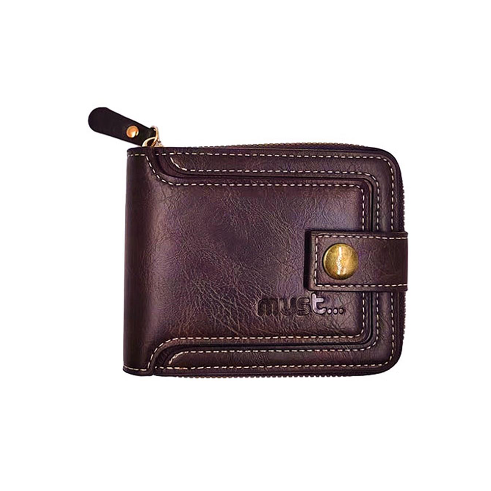 MUSTΠορτοφόλι Ανδρικό Με Φερμουάρ Mustpapell.gr