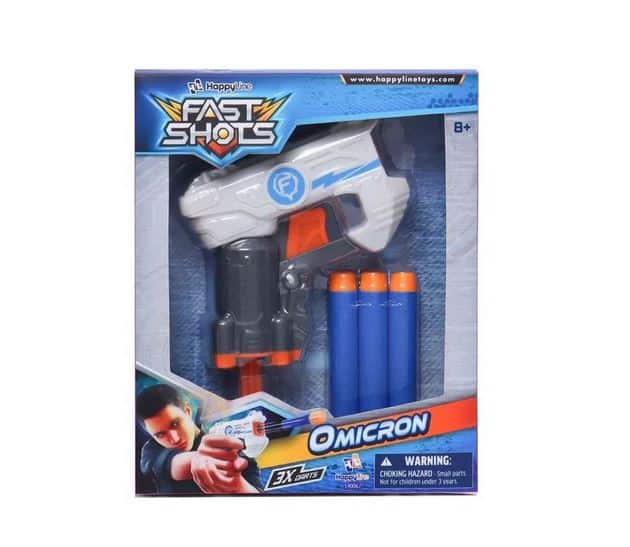 Fast Shots Omicron With 3 Foam Darts