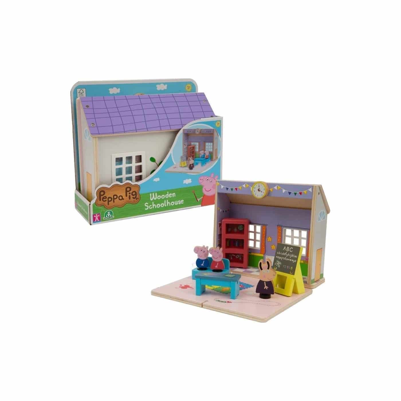 Peppa Pig Ξυλινο Σχολειο