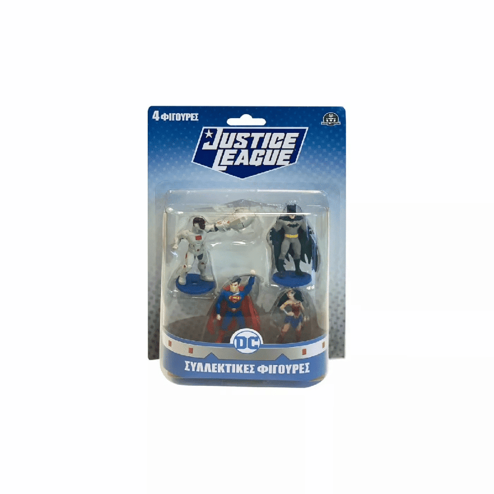 Justice League Hero Mania Φιγουρες 4 - 3 Σχεδια