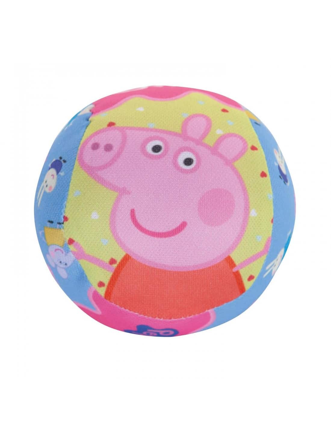 John HellasSoft Ball 100Mm Βελουδινη Μπαλιτσα Με Κουδουνακι Peppa  Το Γουρουνακιpapell.gr