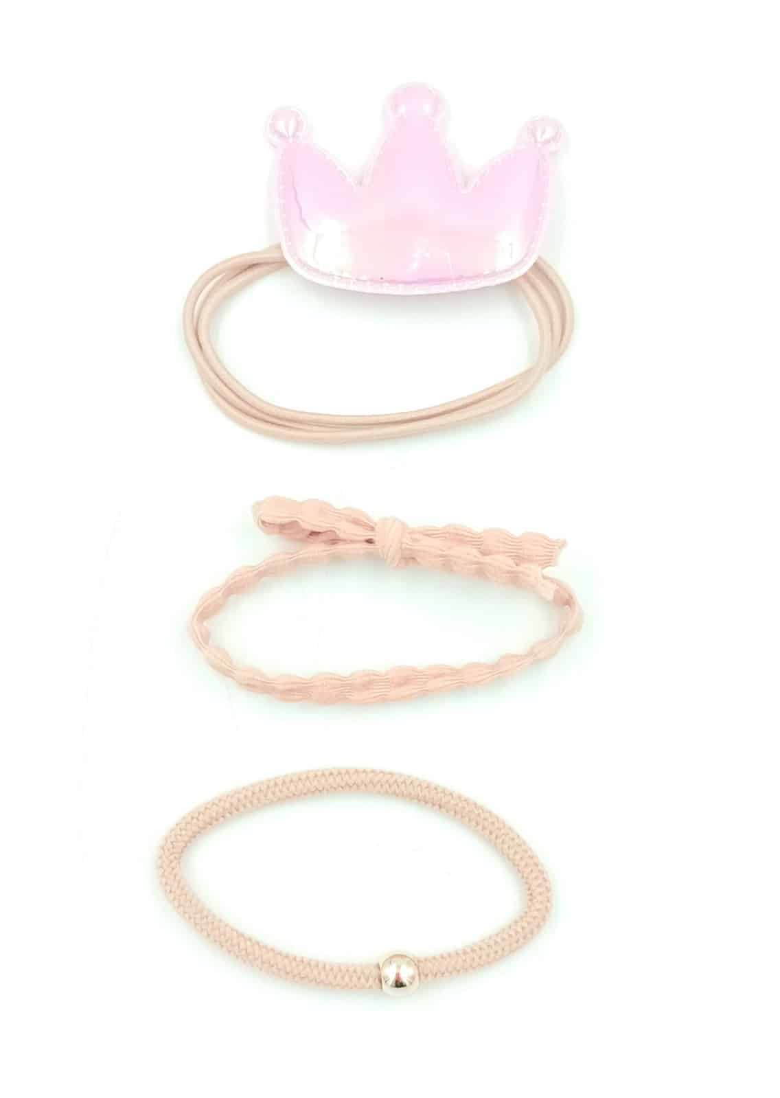 Λαστιχακια Μαλλιων Κορωνα 3Τμχ