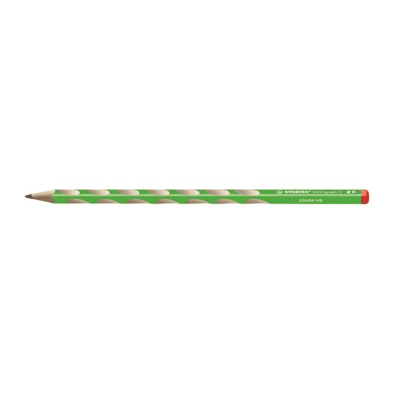 Stabilo Μολυβι Easygraph S Slim Για Δεξιοχειρες Hb Λαχανι 326/04