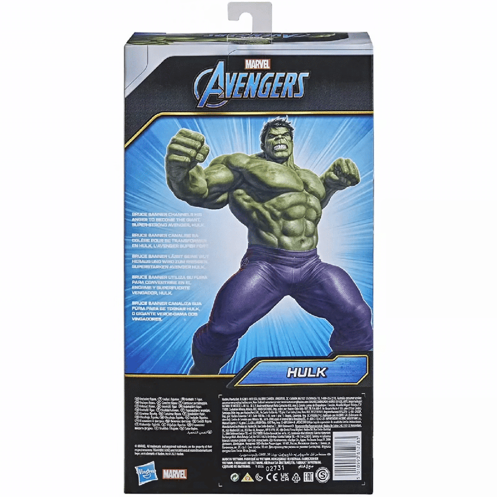 Hasbro Avengers Titan Hero Dlx Φιγουρα Hulk