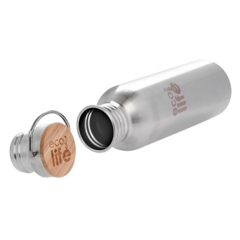 Μεταλλικο Μπουκαλι 750Ml Bamboo Lid