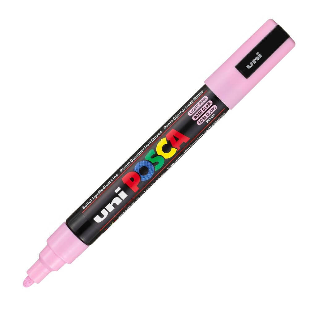 PoscaUni-Ball Posca Μαρκαδόρος Μεσαίος Απαλό Ροζpapell.gr