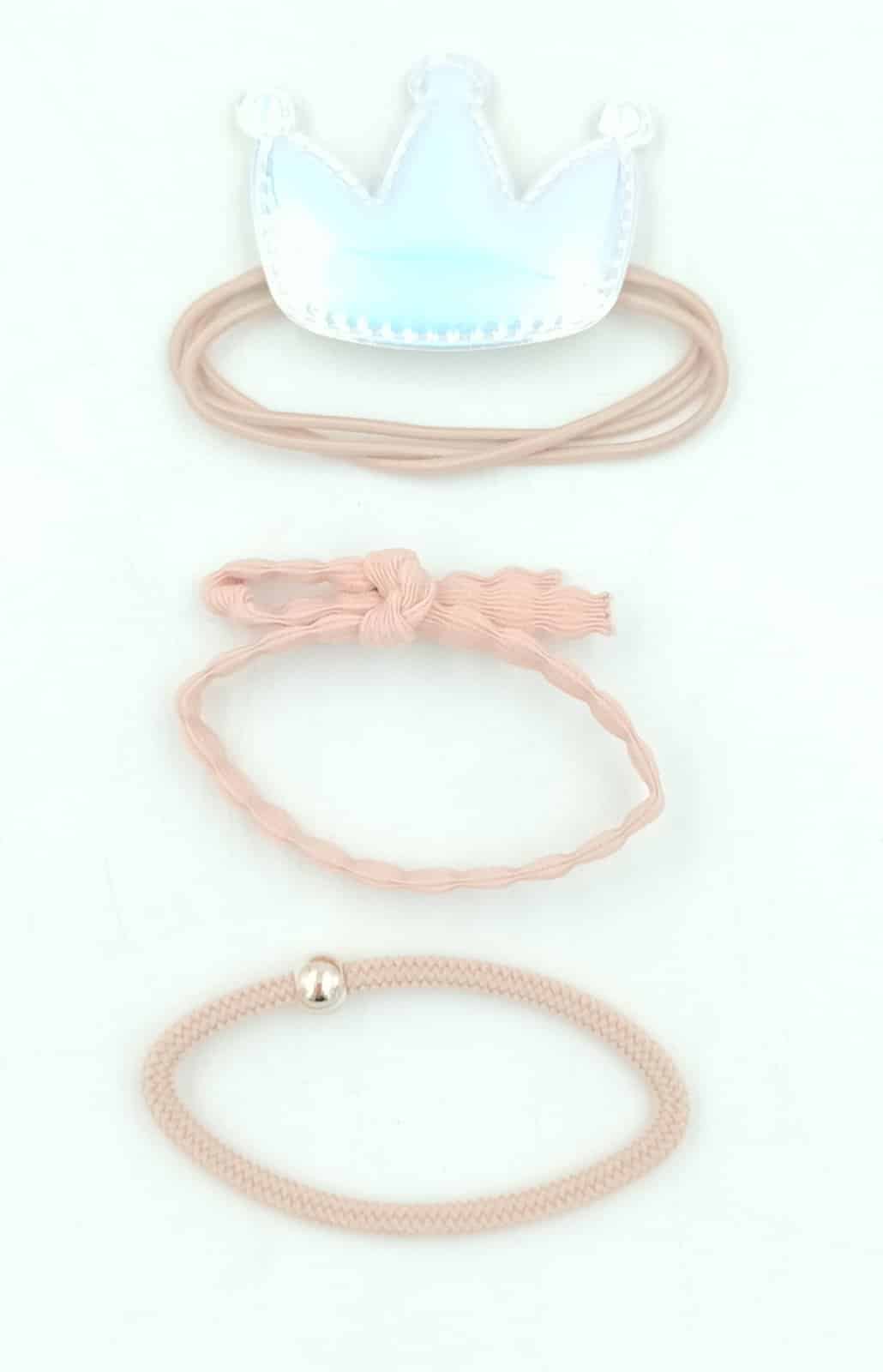 Λαστιχακια Μαλλιων Κορωνα 3Τμχ