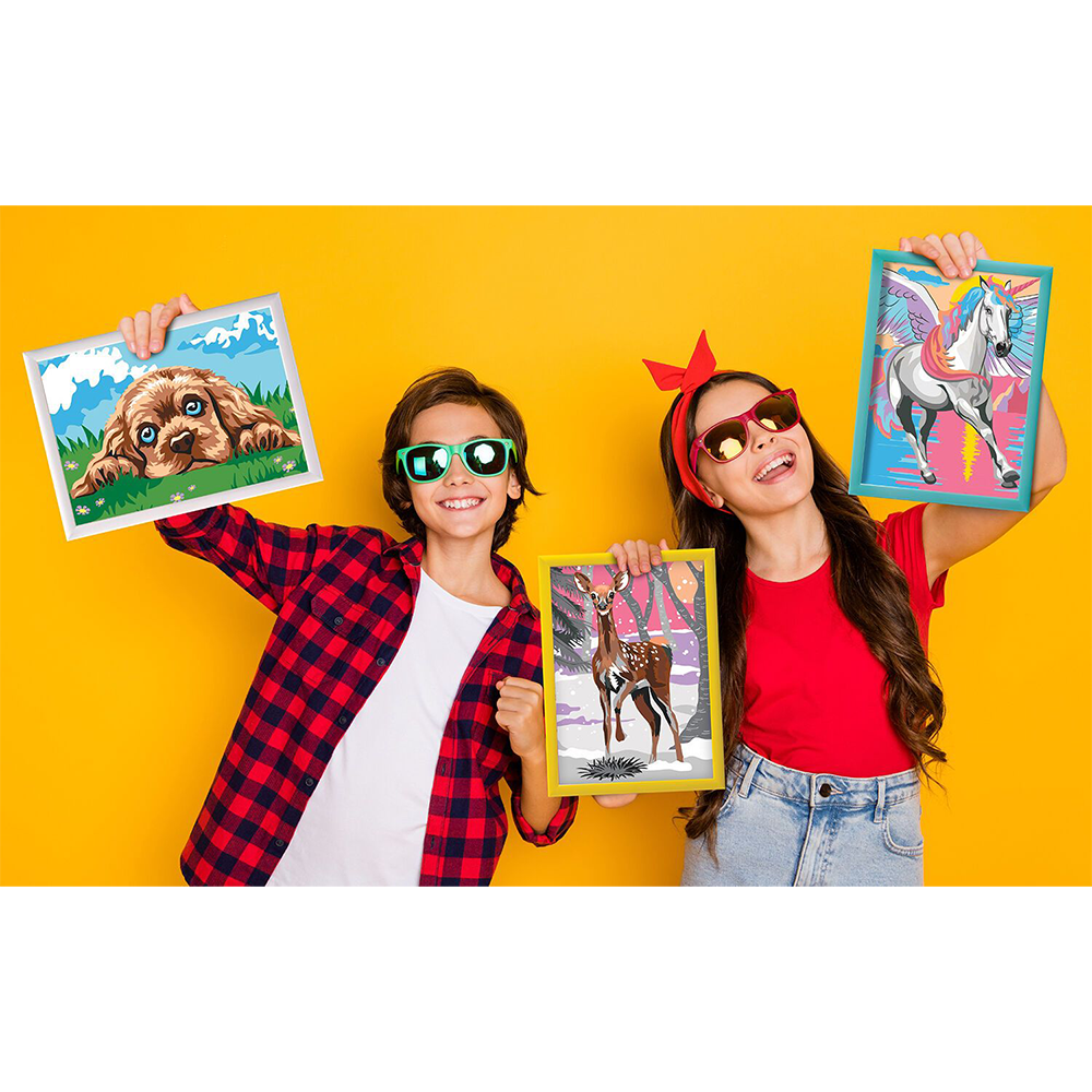 Paint & Frame Ζωγραφίζω Με Αριθμούς Snow Deer