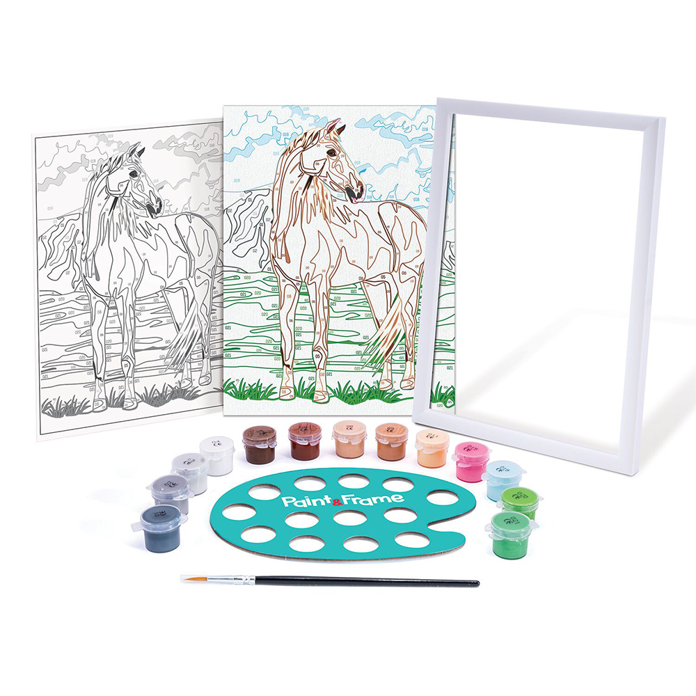 Paint & Frame Ζωγραφίζω Με Αριθμούς Wild Horse