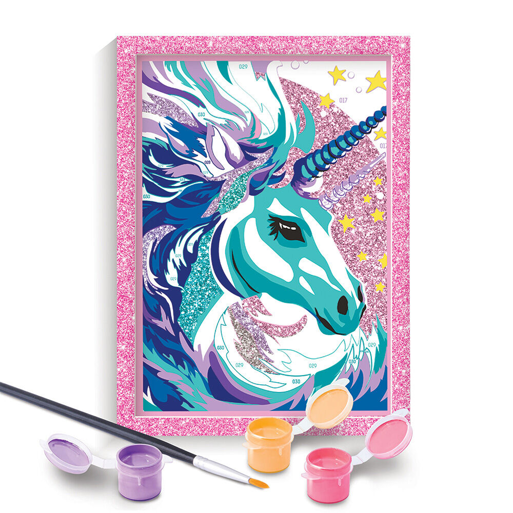 Paint & Frame Ζωγραφίζω Με Αριθμούς Fairytale Unicorn Για Ηλικίες 6+ Χρονών