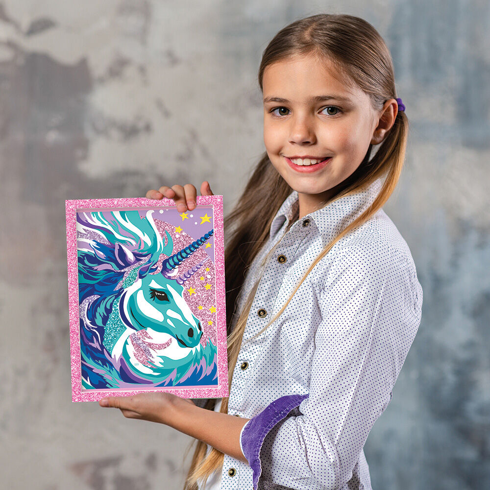 Paint & Frame Ζωγραφίζω Με Αριθμούς Fairytale Unicorn Για Ηλικίες 6+ Χρονών