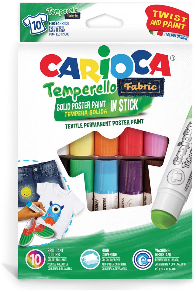 Carioca Τemperello Fabric 10 Χρωματα
