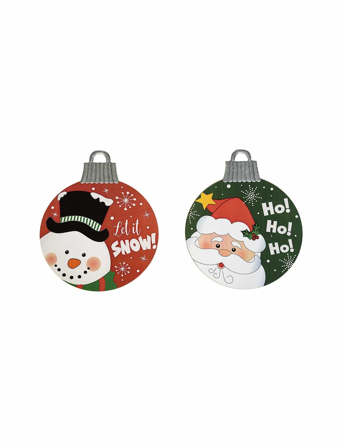 Ξυλινο Κρεμαστο Χριστουγεννιατικο Διακοσμητικο Μπαλα Μπαλα Με Γιορτινα Μηνυματα Σε 2 Σχεδια