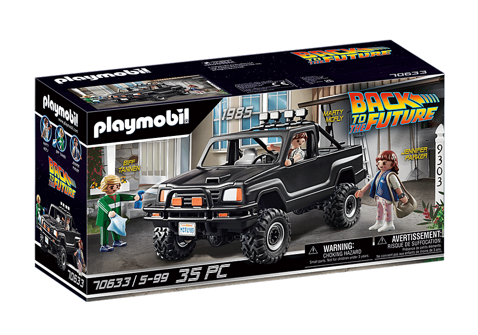 70633 Playmobil Back To The Future Οχημα Pick-U-P Marty