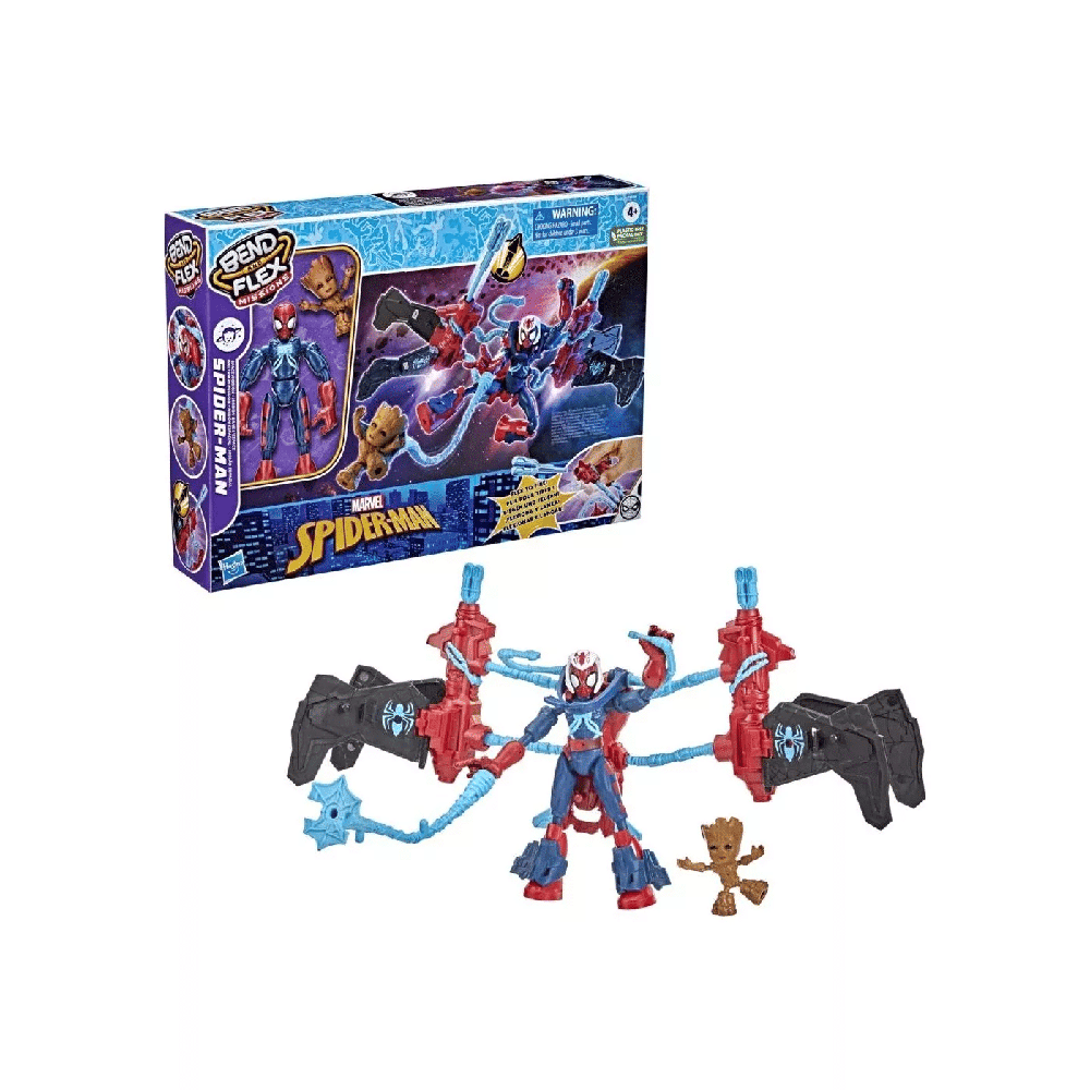 Hasbro Spider-Man Bend And Flex Spd Space Mission