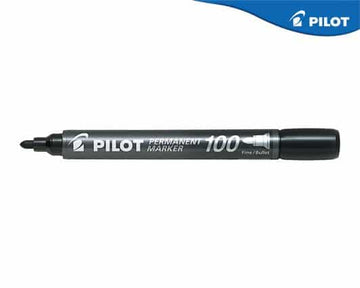 Pilot Μαρκαδορος Ανεξιτηλος Fine Sca-100 Μαυρος