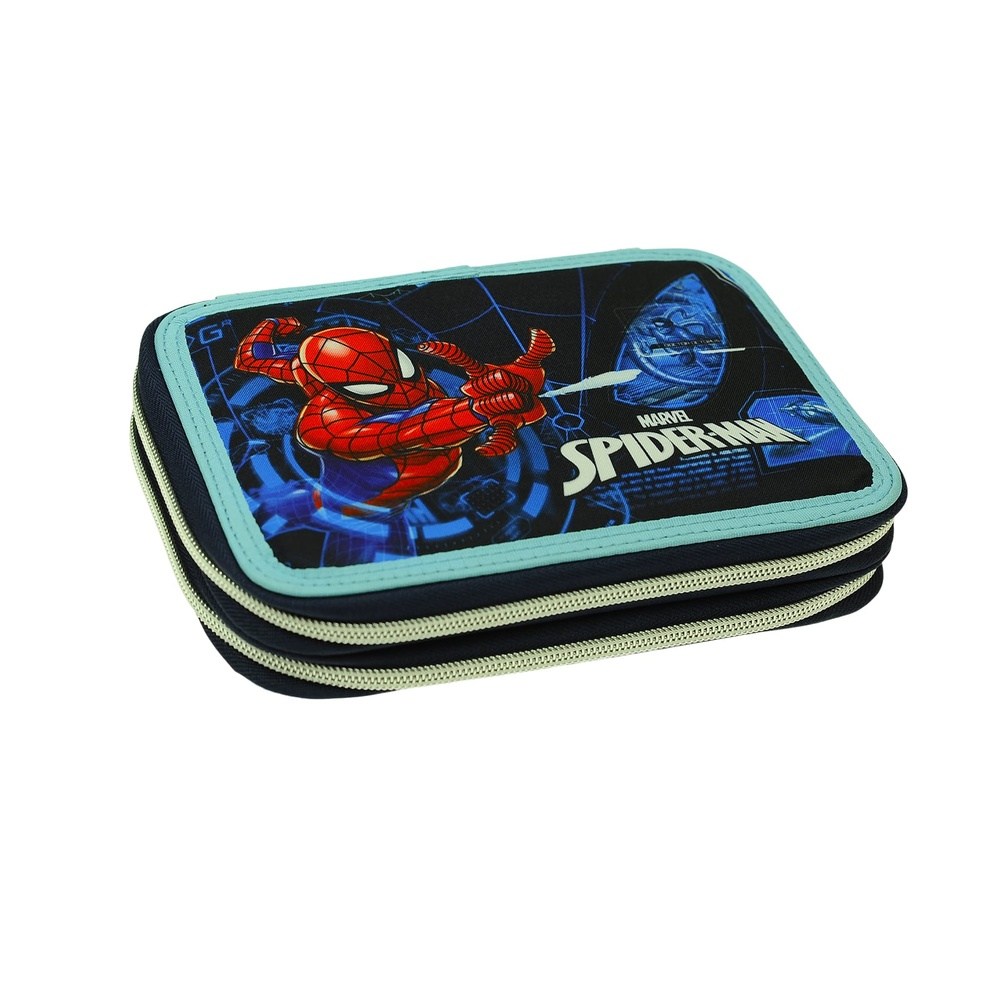 Gim Κασετινα Διπλη Γεματη Spiderman Digital