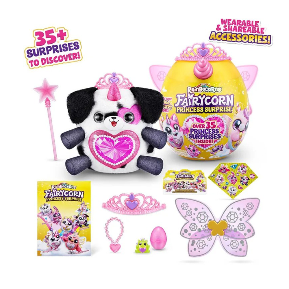 ZuruΛαμπάδα Rainbocorns Αυγό Princess Fairycorn Λούτρινο Series-6 Σχέδιαpapell.gr