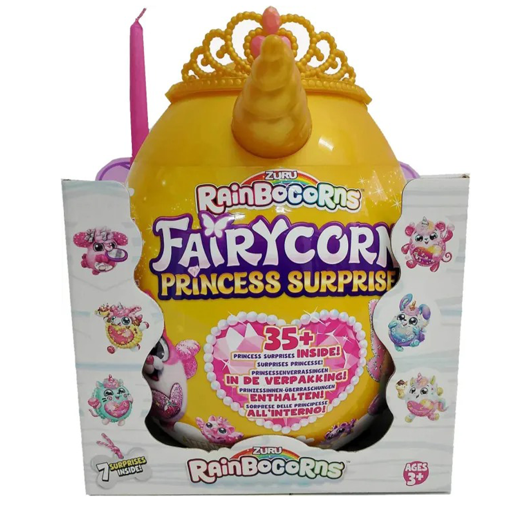 ZuruΛαμπάδα Rainbocorns Αυγό Princess Fairycorn Λούτρινο Series-6 Σχέδιαpapell.gr