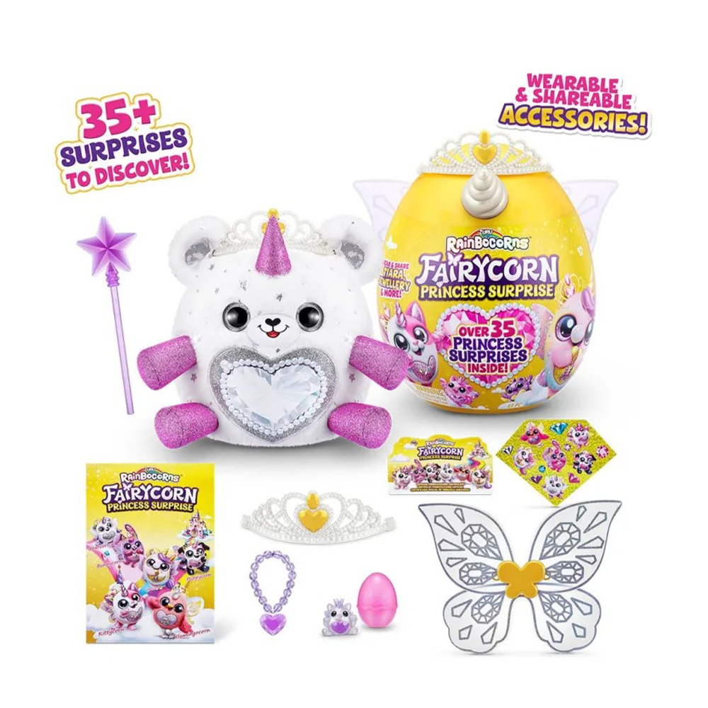 ZuruΛαμπάδα Rainbocorns Αυγό Princess Fairycorn Λούτρινο Series-6 Σχέδιαpapell.gr