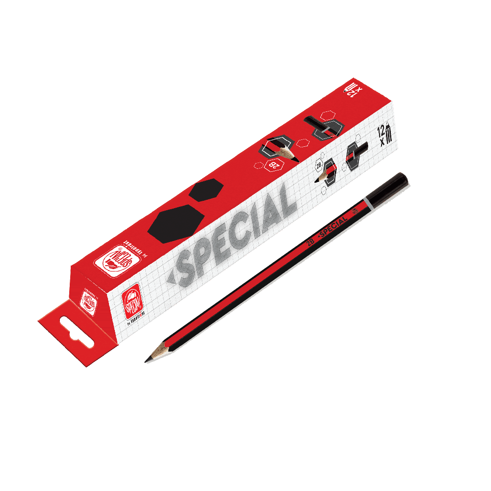 Special Μολυβι 2Β Κοκκινο