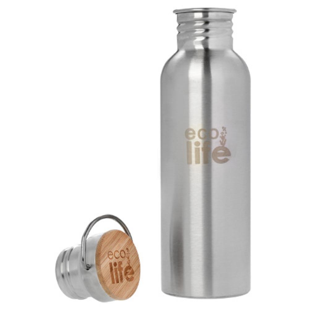 Μεταλλικο Μπουκαλι 750Ml Bamboo Lid