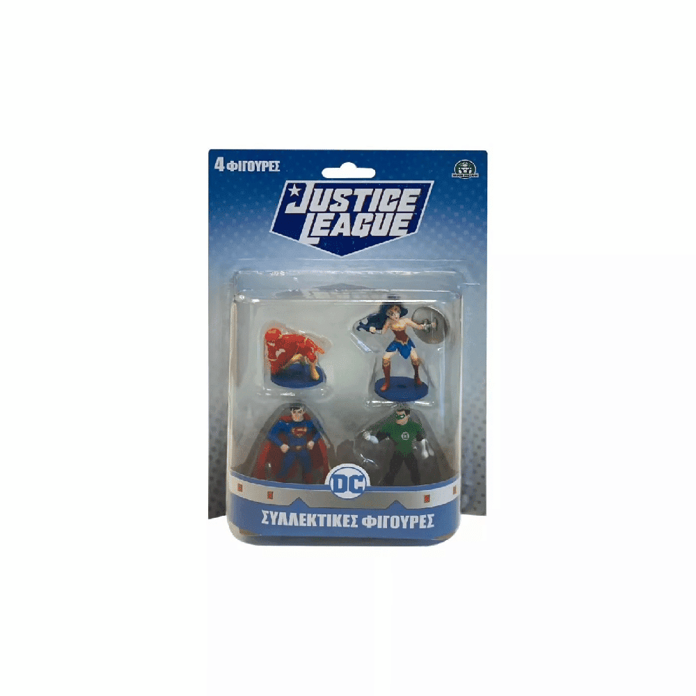 Justice League Hero Mania Φιγουρες 4 - 3 Σχεδια