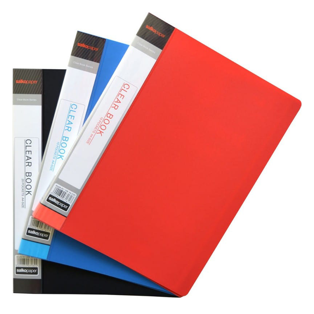 Salko PaperSalko Ντοσιέ Α4 Με 10 Ζελατίνες 3 Χρώματα 1 Τεμάχιοpapell.gr