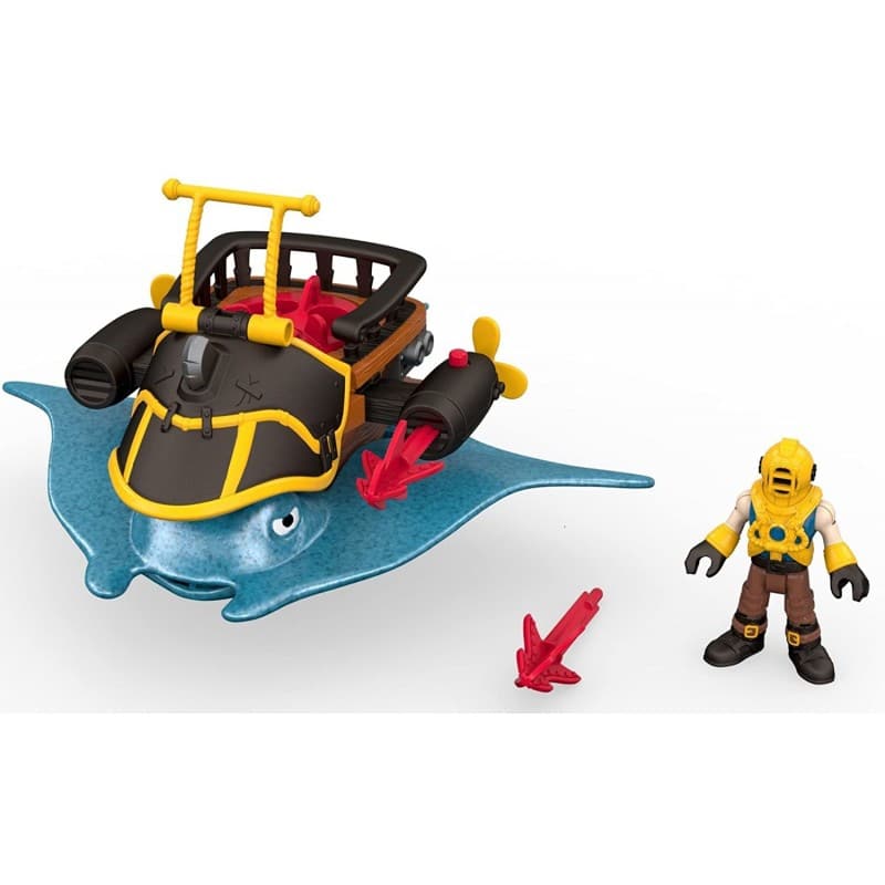 Imaginext Captain Nemo &Amp; Stingray